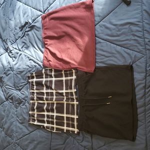 Three SHEIN skirts size M